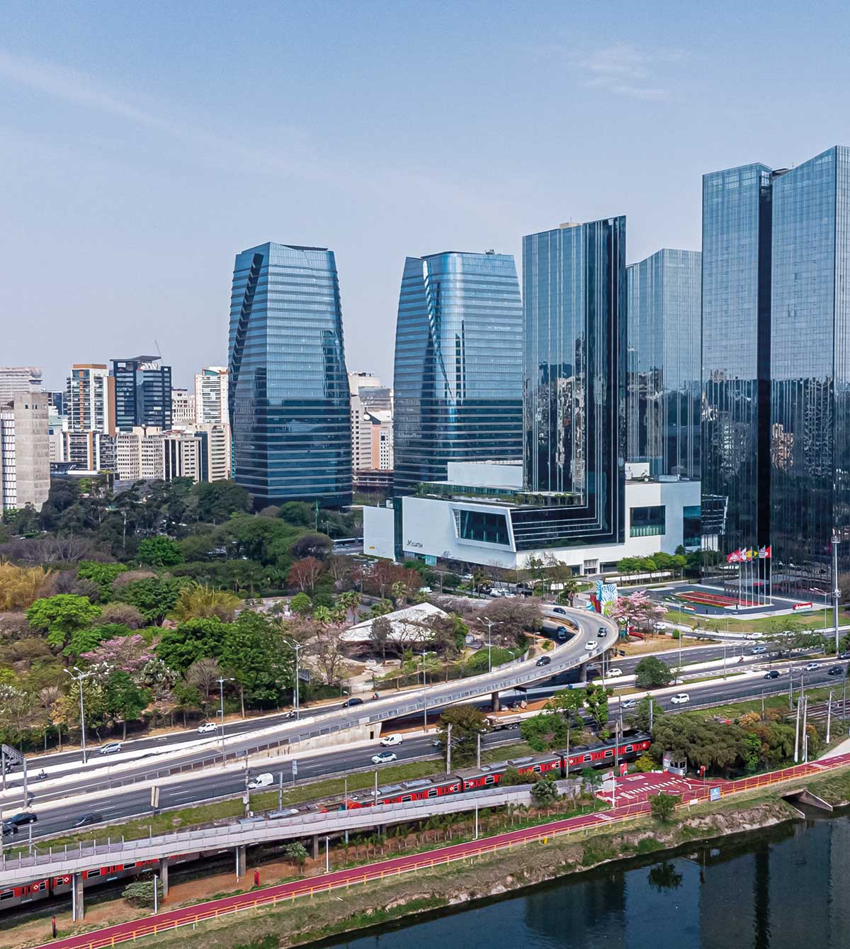 Ciclovia no Rio Pinheiros