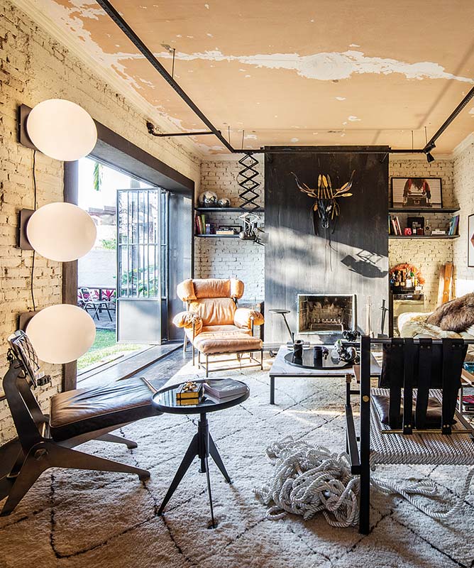 Novas versões para o futuro Uma casa com a estética high & low tech